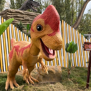 Modèle animatronique de dinosaure électrique simulé pour parc d'aventure, utilisation en intérieur/extérieur, école, garderie, centre commercial, aéroport, en métal, certifié CE - Product Image 5