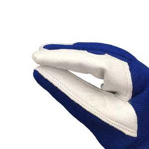 Gants de travail professionnels en tissu premium, dos respirant, en cuir, pour la conduite, confortables, pour la sécurité des mains - Product Image 2