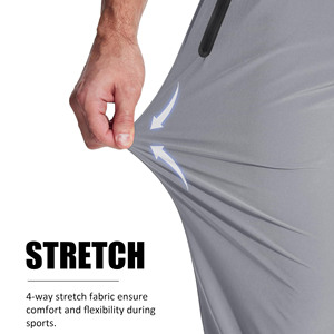 กางเกงผู้ชายกางเกงวิ่งแบบลำลองมีกระเป๋ามีซิปพิมพ์ลายมีกระเป๋าด้านข้างมีซิป - Product Image 5