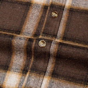 Camisas de Franela para Hombre al por Mayor, de Alta Calidad, Tela de Algodón Transpirable, Camisas Personalizadas para Hombre - Product Image 6