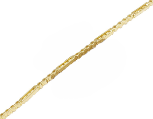 Crafted in S925 <b>Silver</b> Gold Plated Moissanite Diamond Studded Tennis <b>Bracelet</b> <b>for</b> Men Women Designer Jewelry Gift Party - Product Image 5