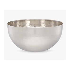 Nouveau design bol en métal fait à la main bol à salade domestique Antique Home ware décoratif Dessert fruits bol de service - Product Image 4