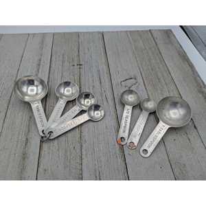 Modern Stainless Steel <b>Measuring</b> Spoons Silver Polished Metal <b>Measuring</b> <b>Tools</b> Kitchenware Tableware Metal <b>Measuring</b> Equipments - Product Image 1