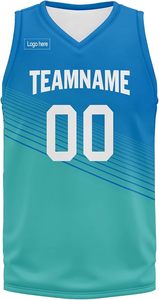 Uniformes de Baloncesto Personalizados Ligeros para Equipos, Fabricados Directamente en Fábrica, para Hombres Adultos - 100% Poliéster - Product Image 2