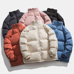 Chaqueta acolchada para exteriores para hombre más vendida, nuevo diseño OEM, chaquetas cortavientos personalizadas para invierno, chaquetas acolchadas teñidas lisas para hombre - Product Image 2