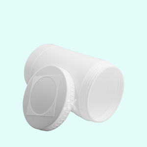 Venta al por mayor 1200ml HDPE tarro de plástico redondo con tapa de rosca mejor calidad OEM/ODM de Vietnam fábrica blanca M0298 - Product Image 2