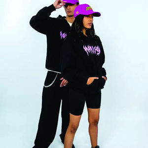 เสื้อฮู้ดดี้ผู้ชายคลาสสิคทรงสปอร์ต ผ้าฝ้าย ทรงปกติ หลายสี แบบครอป ซิปหน้า เป็นมิตรต่อสิ่งแวดล้อม ระบายอากาศได้ดี - Product Image 2