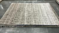 Karpet Sutra Bambu Oushak Rajutan Tangan, Karpet India Bersulam Jacquard, Tenun Datar, Buatan Tangan, Set Karpet Area Ramah Lingkungan