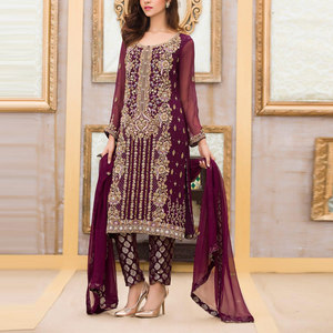 เดรสลูกไม้ตกแต่งบูติกสำหรับเจ้าสาวชุดเดรสสำหรับเจ้าสาวดีไซน์หนักทันสมัยทันสมัย - Product Image 3