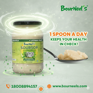 Tarro de pulpa de fruta de Guanábana 500GM Graviola Laxman Phal sin aditivos sin conservante súper fruta vitamina C - Product Image 6