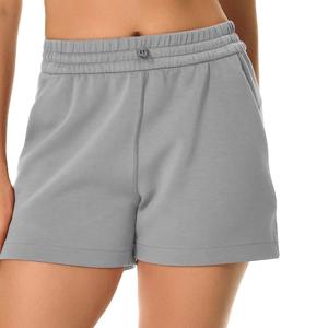 Hot Selling <b>Women's</b> Cotton <b>Sweat</b> <b>Shorts</b> with Custom Gray Side Pockets Wholesale Price Casual Wear Quality Product - Product Image 6