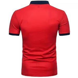 POLO transpirable de secado rápido para hombre Camiseta de poliéster 100% con logotipo personalizado transfronterizo de alta calidad para hombre Casual - Product Image 2