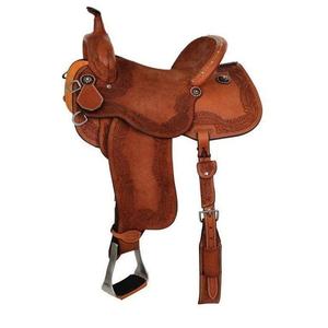Silla de Montar Occidental RiderTrust Premium Personalizada, 100% Cuero de Búfalo con Armazón de Madera, Cómoda y Duradera para Montar a Caballo - Product Image 1
