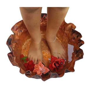 Taille et forme personnalisées design en cuivre look Nail Equipment bol de pédicure en cuivre de qualité incroyable meilleure vente - Product Image 5