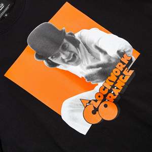 Camiseta Oversize a Clockwork Orange de 300 g/m² de jersey de color liso con serigrafía [18SC-ACO-TE-0002] - Product Image 2