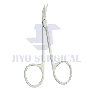 Tijeras delicadas Converse de 10,5 cm, tijeras quirúrgicas de acero inoxidable, herramientas médicas de punta fina curvada - Product Image 4