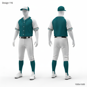 Uniforme de Béisbol al por Mayor, Impresión por Sublimación, Tela de Malla Transpirable, Listo para Jugar - Product Image 2