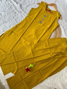 ชุด kurti ผ้าฝ้ายที่สวยงามน้ำหนักเบาดูพรีเมียมเหมาะสำหรับสาวออฟฟิศและภาพปะติด - Product Image 6