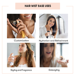 Acheter 100% Base de brume naturelle pure pour cheveux abîmés hydratant nourrissant prix de gros avec des ingrédients - Product Image 4