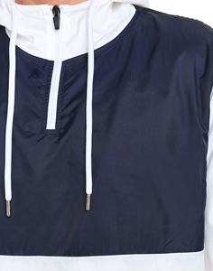 Veste coupe-vent décontractée pour homme en gros OEM, 100% nylon, imperméable, coupe-vent, col montant avec fermeture éclair pour l'été - Product Image 3