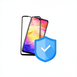 ฟิล์มกระจกนิรภัยป้องกันฝุ่นและไฟฟ้าสถิตย์ สำหรับ iPhone Samsung Oppo Xiaomi ทุกรุ่น ความคมชัดระดับ HD ราคาโรงงาน - Product Image 1