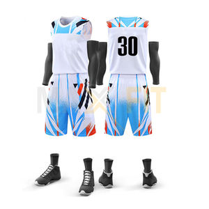 MAXFIT ENTERPRISES Unisex Basketball Uniformen Top Design Neueste Qualität Benutzer definierte Jugend XS Gedrucktes Logo Großhandel Günstige Jugend - Product Image 1