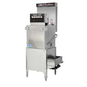 Lave-vaisselle professionnel CMA-180-VL à haute température sans ventilation, simple bac, capacité de stérilisation de 40 bacs/heure - Product Image 4