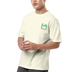 เสื้อผ้าผู้ชาย เสื้อยืดโอเวอร์ไซส์ เสื้อยืดผ้าฝ้ายหนาสั่งทําพิเศษ เสื้อยืดลําลองวินเทจ - Product Image 3