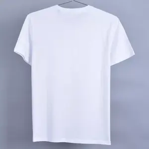 T-shirts manches courtes col en O pour hommes Tissu tissé imprimé personnalisable Séchage rapide Respirant Polyester/coton écologique Promotion - Product Image 6