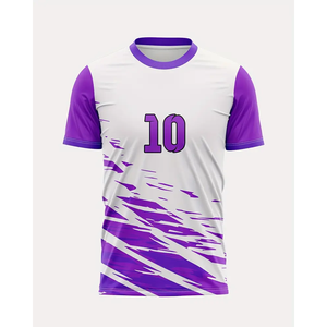 เสื้อฟุตบอลผู้ชายแบบกำหนดเองพร้อมดีไซน์ดิจิทัล สวมใส่สบาย ระบายอากาศได้ดี ตัดเย็บด้วยระบบอัตโนมัติ รวมชื่อและหมายเลข - Product Image 6