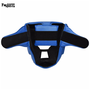 New Boxing Helmet Leather Karate Muay Thai Sanda <b>Training</b> Adults Kids Arts Helmet <b>Head</b> Guard Taekwondo Karate Boxing Helmets - Product Image 5