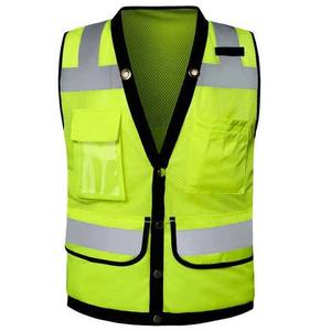 Nuevo Chaleco de Seguridad de Alta Visibilidad, Transpirable y de Secado Rápido, con Opciones Personalizables, Material de Poliéster, OEM - Product Image 4