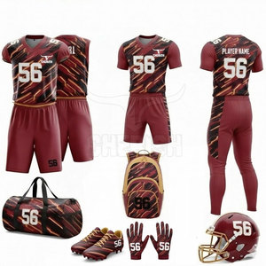 Best Quality Customized American Football Uniform Packages Hot Selling American Football Wear Made Pakistan - Product Image 1