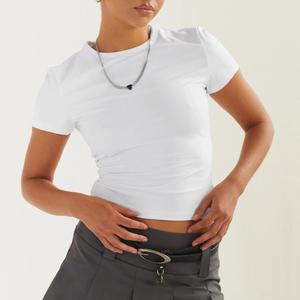 Venta al por mayor caliente de manga larga primavera otoño Fit camisetas de las mujeres Casual camiseta Slim Pullover camisas de alta calidad camisetas de las mujeres - Product Image 5