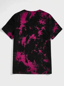 T-shirt tricoté 100% coton pour hommes avec logo personnalisé en gros - Product Image 3