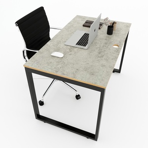 Rectangular Plywood <b>Desk</b> HBRT045 120x70cm Minimalist Modern Design <b>Foldable</b> <b>Office</b> Manager <b>Desk</b> for <b>Office</b> or Hospital Use - Product Image 2