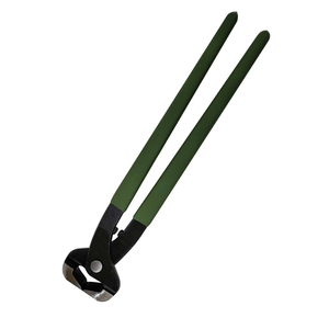 Pince à sabot de cheval de couleur noire 12 "outils de maréchal-ferrant coupe-bordures professionnel allemand en acier inoxydable pince à sabot de cheval - Product Image 5