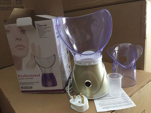 Gesichts dampfer Facial Spa Tiefen reinigung Heiß Kalt Multifunktions Nano Spray Luftbe feuchter Schwarz Mit Vergrößerung Kosmetiker Ausrüstung - Product Image 3