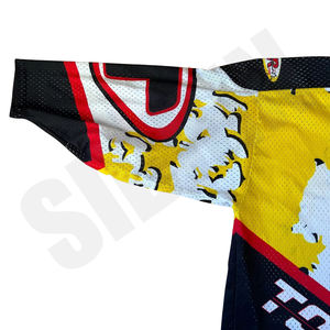 Maillots de hockey en ligne et à roulettes professionnels sur mesure de qualité supérieure uniforme et équipement de hockey en maille de polyester respirant - Product Image 5