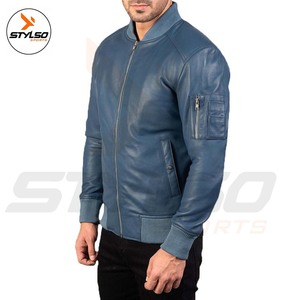 Chaqueta de cuero personalizada para hombre, chaqueta de cuero original Lisa a la venta, chaqueta de cuero para hombre de nuevo estilo - Product Image 6