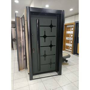 Puertas Modernas de Acero y Cobre de Alta Calidad para Uso Exterior en Villas y Apartamentos de Lujo con Acabado de Piedra y Solución Integral - Product Image 1