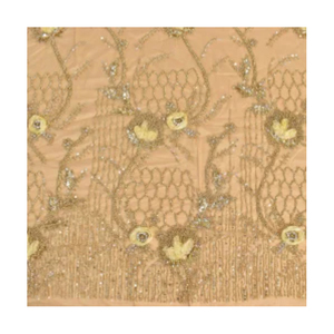 Tela de encaje de guipur cordón africano de color bordado de flores 3D de alta calidad recién llegada al por mayor para mujer - Product Image 4