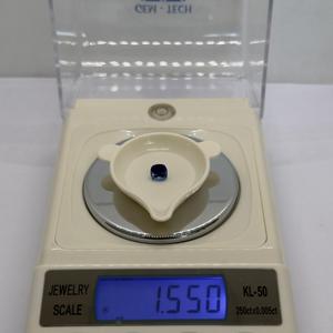 Ceylan Qualité Naturel Bleu Saphir Chauffé Top Pierres Précieuses Coussin Coupe Facettes Coupe Pierre Lâche au Sri Lanka 1.55 cts. - Product Image 2