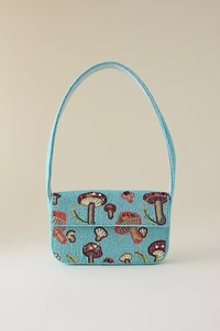 Bolso de Mano con Cuentas Artesanales de Último Diseño, Bolso de Moda para Mujer, Estilo Boutique y Resort, Ligero pero Estructurado, Mini Bolso de Hombro - Product Image 3