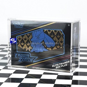 Syp Tùy Chỉnh Hot Bán Chất Lượng Cao <span class=keywords><strong>Acrylic</strong></span> Hiển Thị Pokemon Cộng Với Zamazenta Elite Huấn Luyện Viên Hộp Với Nam Châm Mạnh Mẽ Nắp <span class=keywords><strong>Acrylic</strong></span> Trường Hợp - Product Image 1