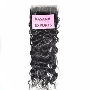 Extensiones de Cabello Humano Natural Vietnamita 100% Virgen, Doble Trama, Onda Profunda, Cierre HD 6*6, Color Negro Natural, Cutícula Alineada para Mujeres - Product Image 3