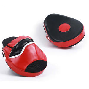 Top Quality Boxing Mitt <b>Pads</b> Custom Boxing Focus Mitts <b>Pads</b> PU Leather Made With Customized Logo - Product Image 6