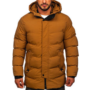 Veste matelassée d'hiver pour homme fabriquée en usine, nouvelle taille plus, parka chaude, motif camouflage, impression numérique, imperméable, respirante - Product Image 1
