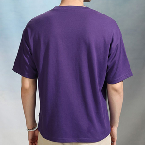 เสื้อยืดลำลองผู้ชายคุณภาพสูงรุ่นล่าสุด ผ้าฝ้าย/โพลีเอสเตอร์ พิมพ์ลาย แห้งเร็ว ดีไซน์เรียบง่าย ปรับแต่งโลโก้ได้ ระบายอากาศได้ดี - Product Image 5