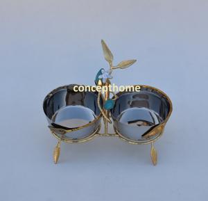 Frutero de Acero Inoxidable Personalizado al por Mayor, Suministros para Hoteles, Calidad Espejo, Pedestal de Mesa, Alta Calidad, Hecho a Mano, Duradero - Product Image 1